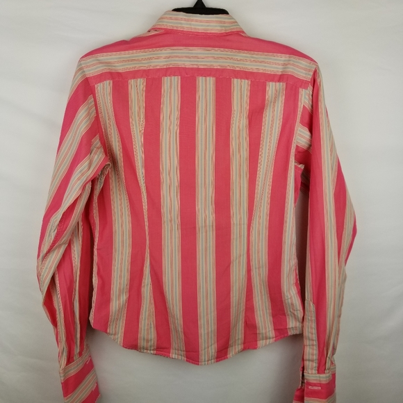 🌻Pink by Thomas Pink striped button down shirt - Picture 3 of 5